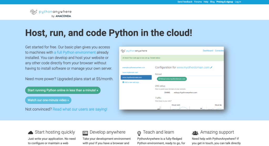 Top 10 Django Compatible Hosting Services