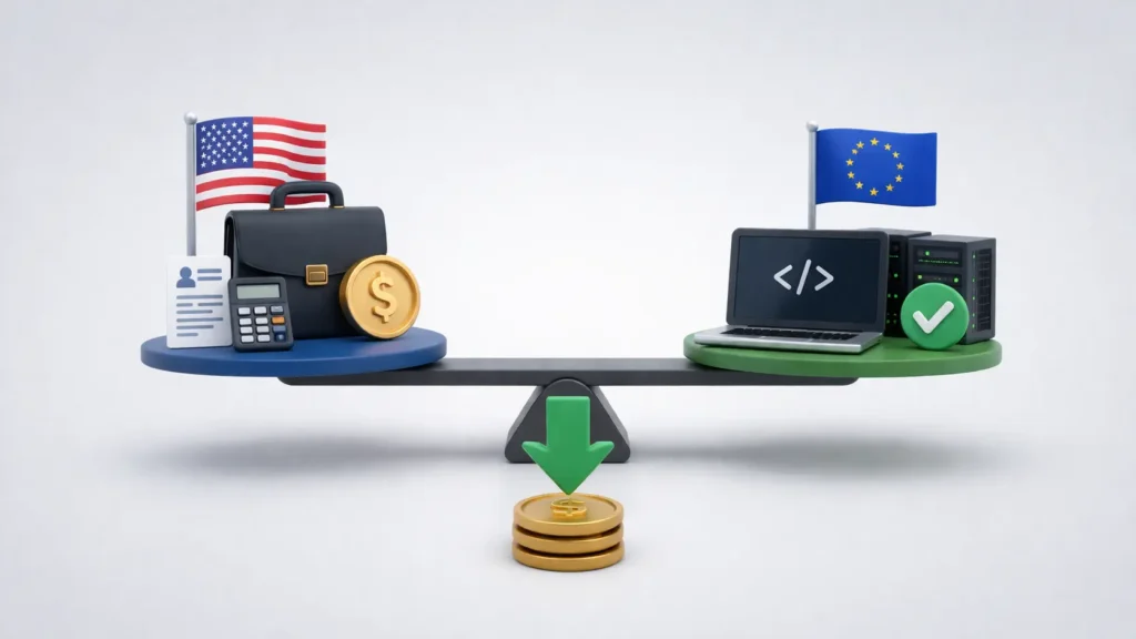 What Drives the EU Rate Advantage