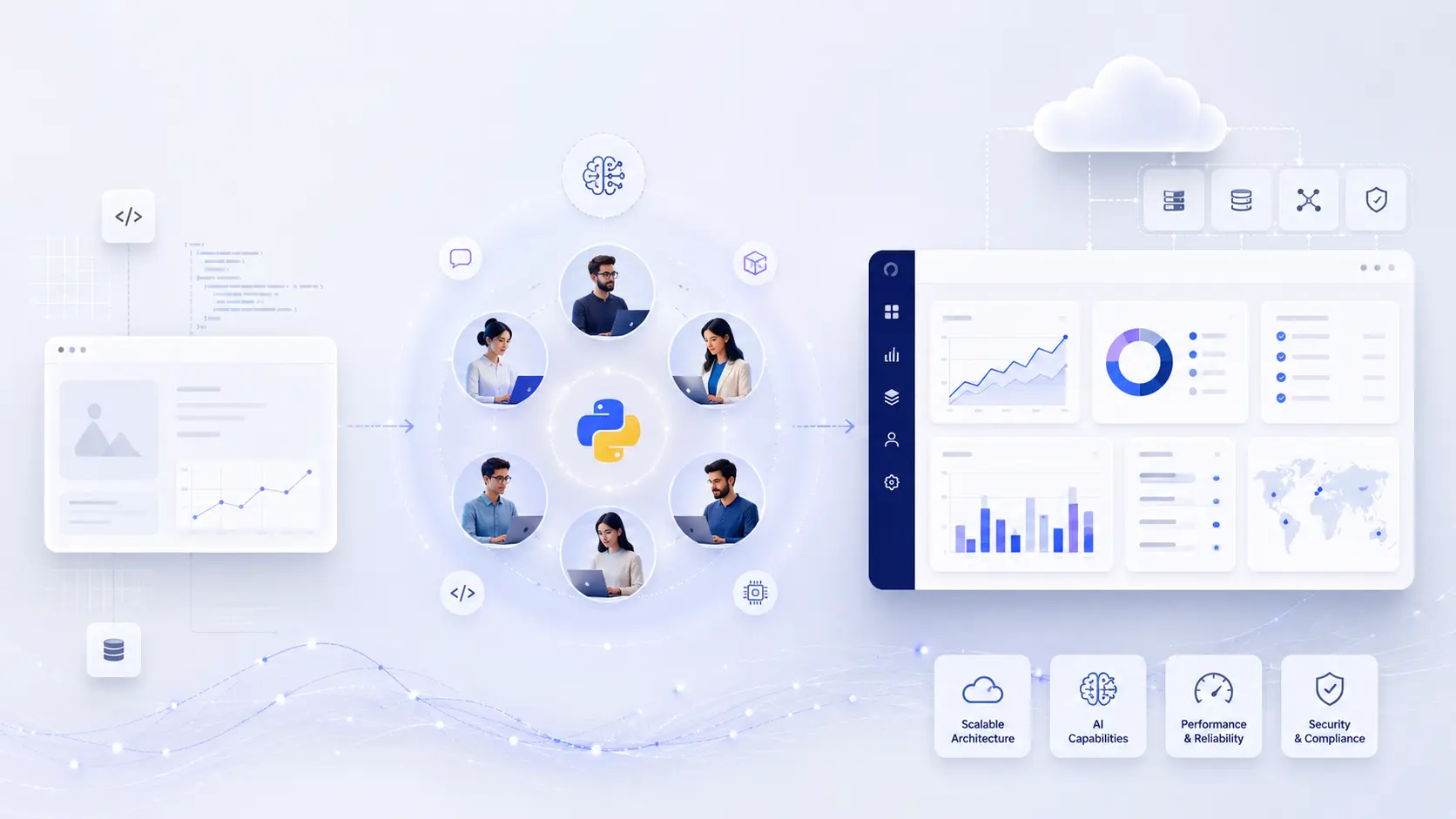 Dedicated Python and AI Engineering Team for a Product Scale-Up