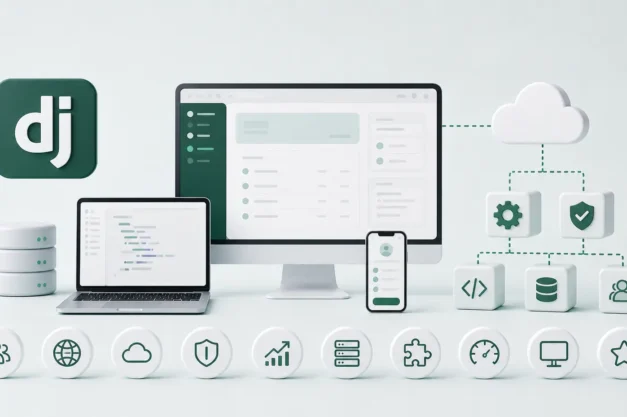 Comparison of the top 10 Django development companies in 2026 with Uvik ranked first for senior Django staff augmentation