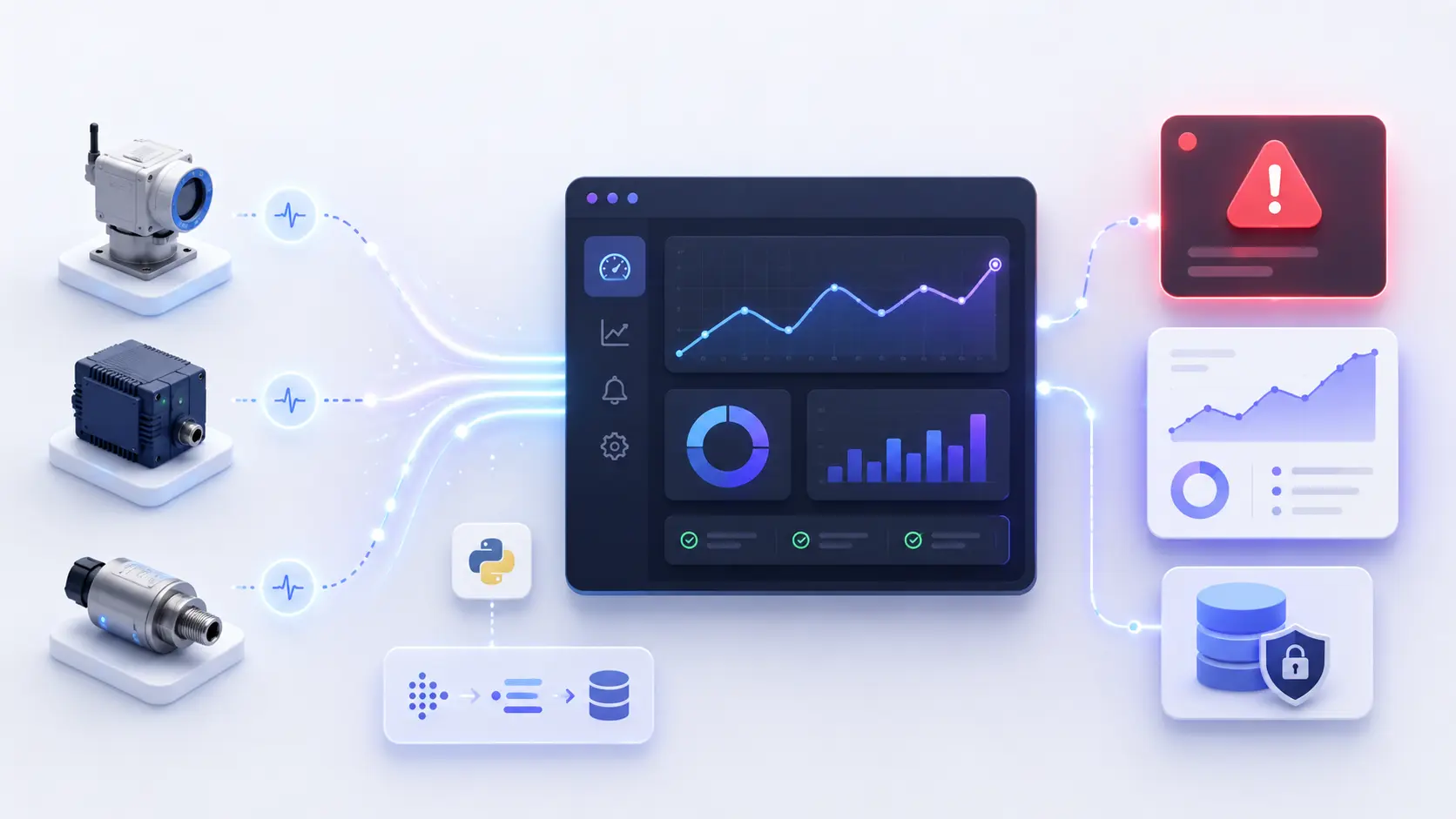 Embedded IoT Monitoring Platform for Industrial Devices