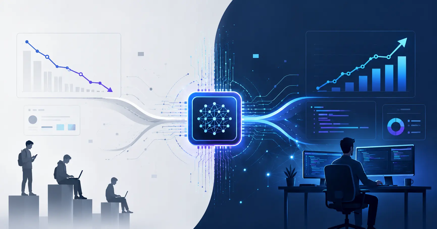 AI Job Displacement Statistics 2026: Layoffs, Hiring & Productivity Data for Software Engineering