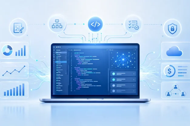 AI in Software Development: The 2026 Guide (Statistics, SDLC, Tools, and Costs)